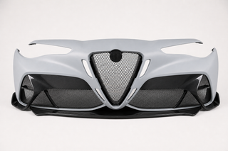 2017-2026 Alfa Romeo Giulia Unpainted PP Front Bumper Kit - Hero product