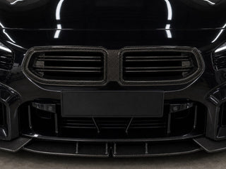 2023-2026 BMW M2 G87 Carbon Fiber Kidney Grille Set - Installed context