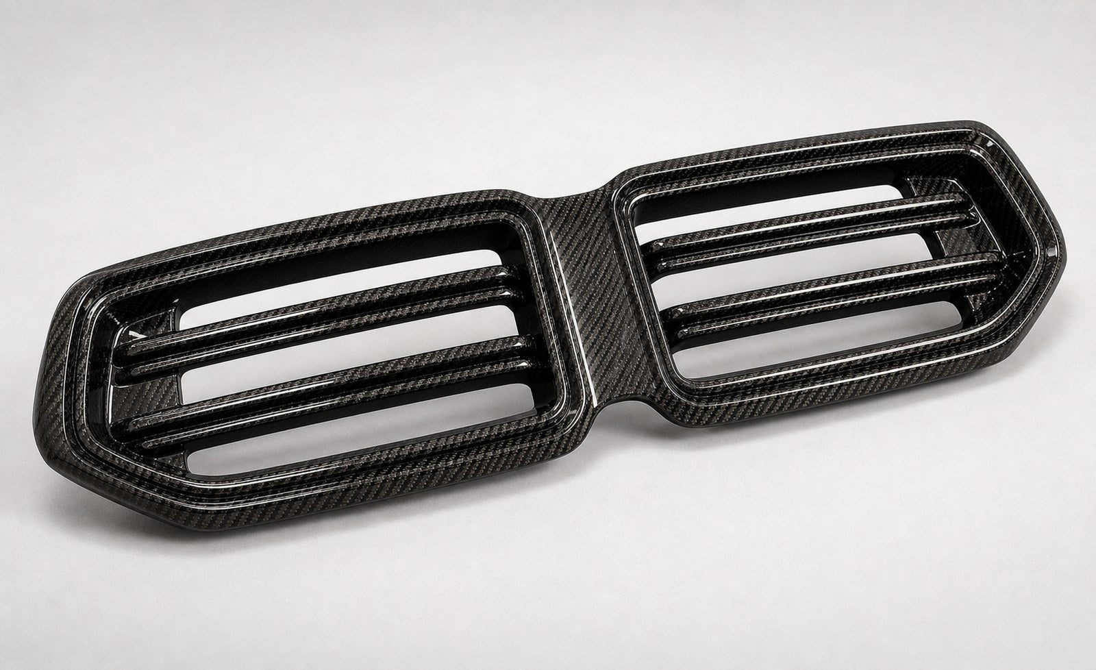 2023-2026 BMW M2 G87 Carbon Fiber Kidney Grille Set - Alternate angle