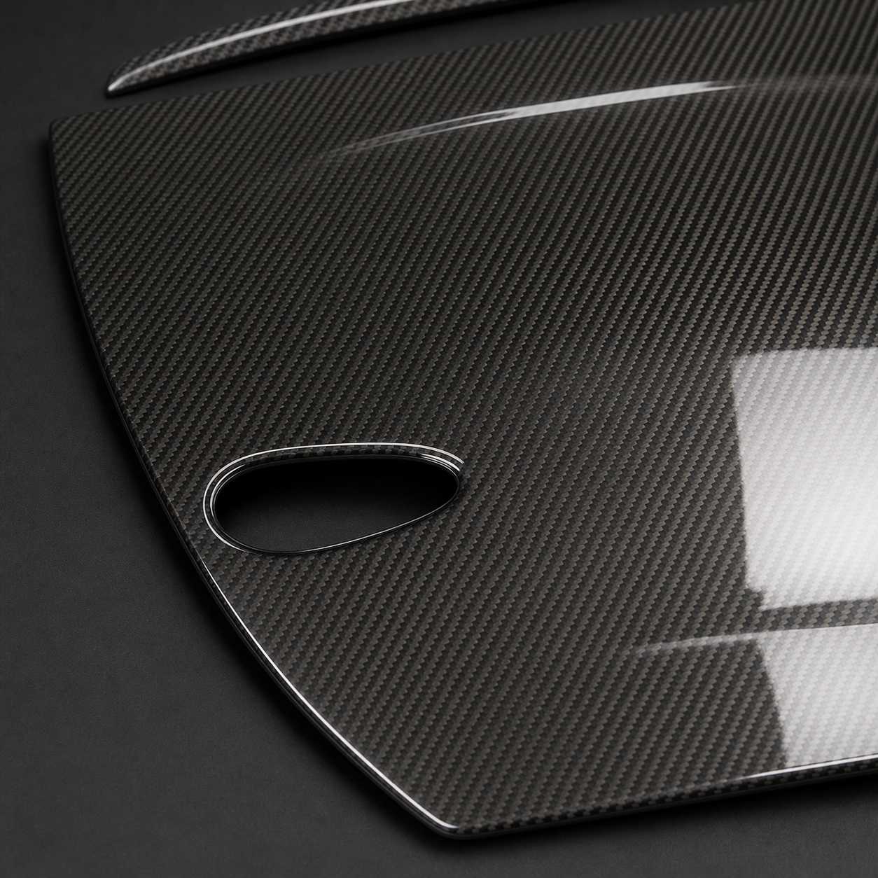 2023-2026 BMW M2 G87 Carbon Fiber Roof Panel - Detail closeup