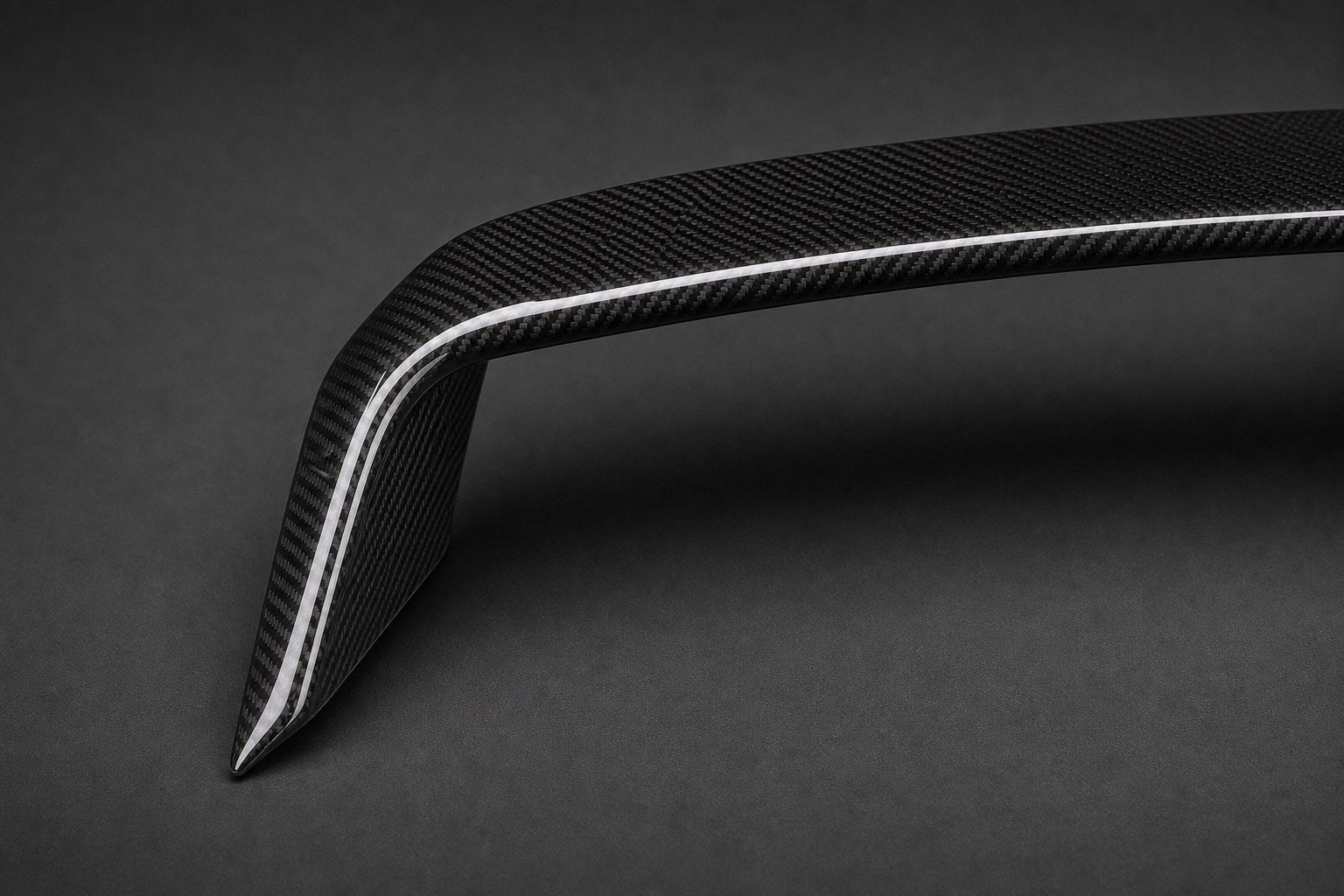 2012-2021 BMW 1/2 Series F20/F21/F22 Carbon Fiber Rear Bumper - Detail closeup