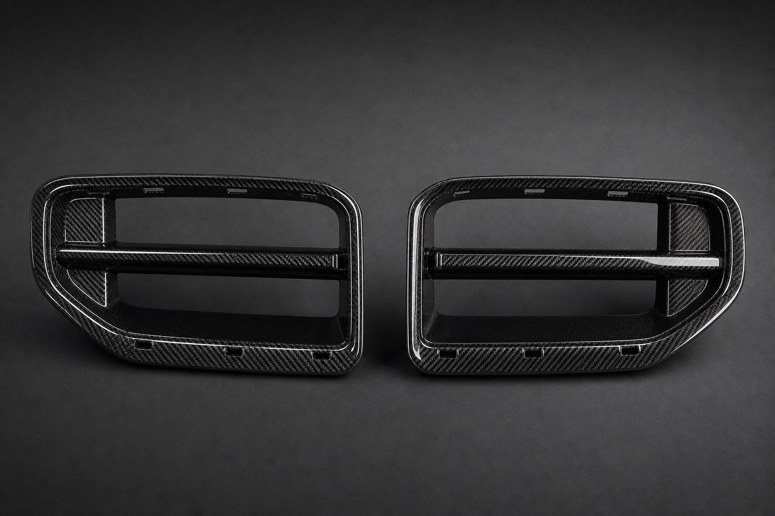2023-2026 BMW M2 G87 Carbon Fiber Front Bumper Grille Trim - Hero product