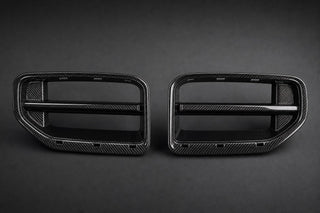 2023-2026 BMW M2 G87 Carbon Fiber Front Bumper Grille Trim - Hero product