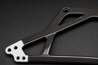 2021-2026 BMW G80 M3 / G82 M4 Dry Carbon Fiber Strut Brace - Detail closeup