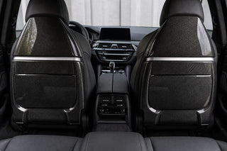 2017-2023 BMW 5 Series G30 / F90 M5 Dry Carbon Fiber Interior Kit - Installed context