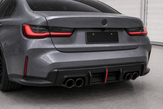 2021-2026 BMW G80 M3 / G82 M4 Unpainted PP Rear Bumper - Installed context