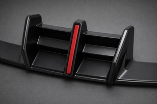 2021-2026 BMW G80 M3 / G82 M4 Unpainted PP Rear Bumper - Detail closeup