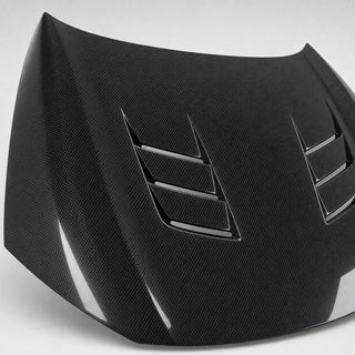 2018-2022 Honda Accord 10th Gen Carbon Fiber Hood - Detail closeup