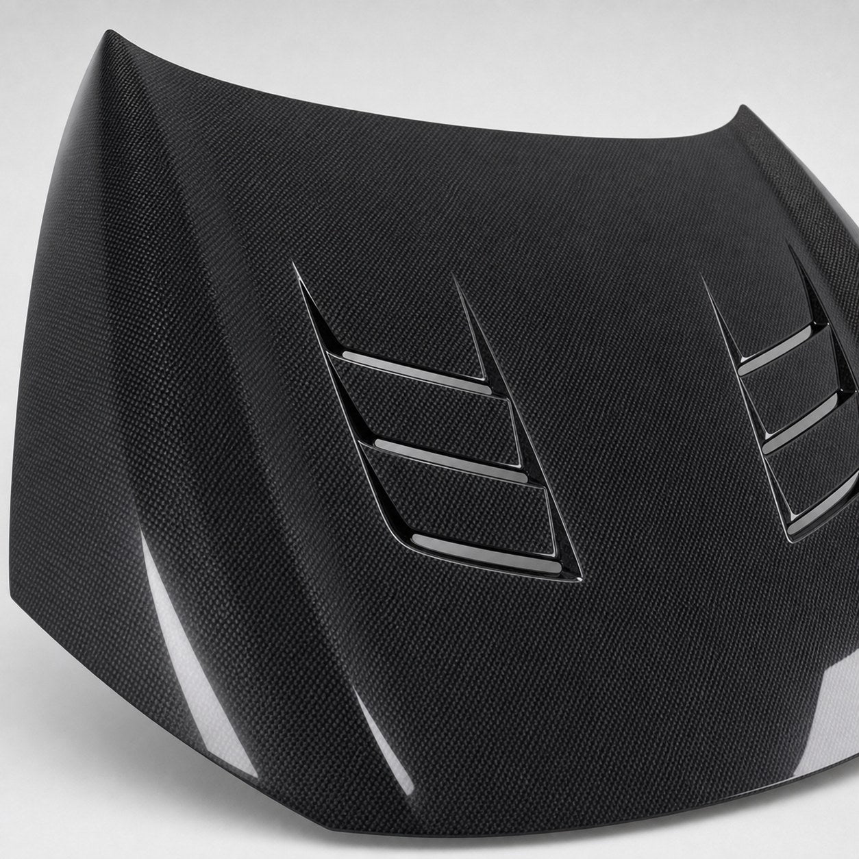 2018-2022 Honda Accord 10th Gen Carbon Fiber Hood - Detail closeup