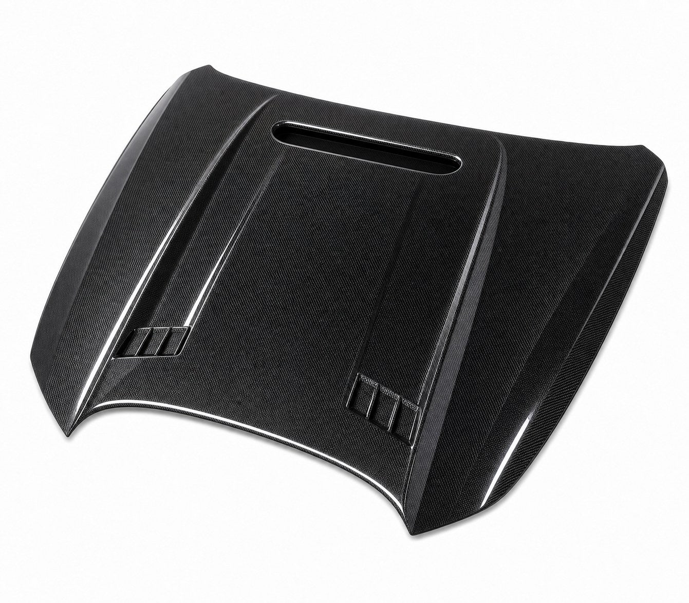 2012-2018 BMW 3 Series F30/F35 Carbon Fiber Hood - Alternate angle