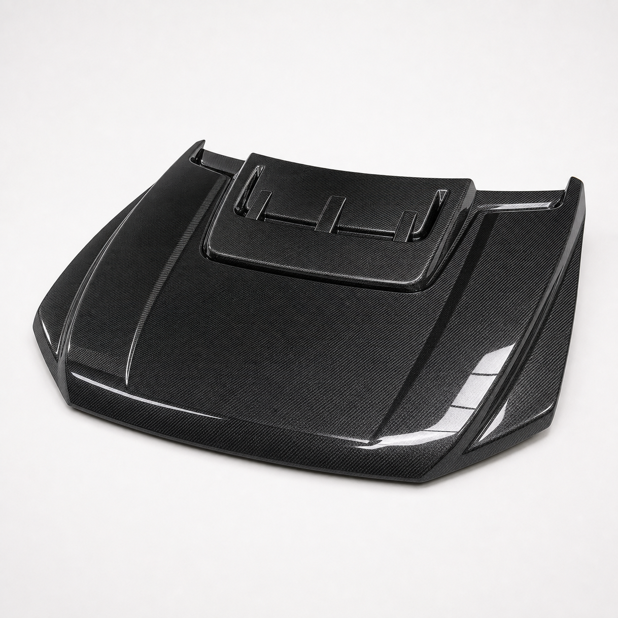 2017-2020 Ford F-150 Raptor Carbon Fiber Hood - Alternate angle