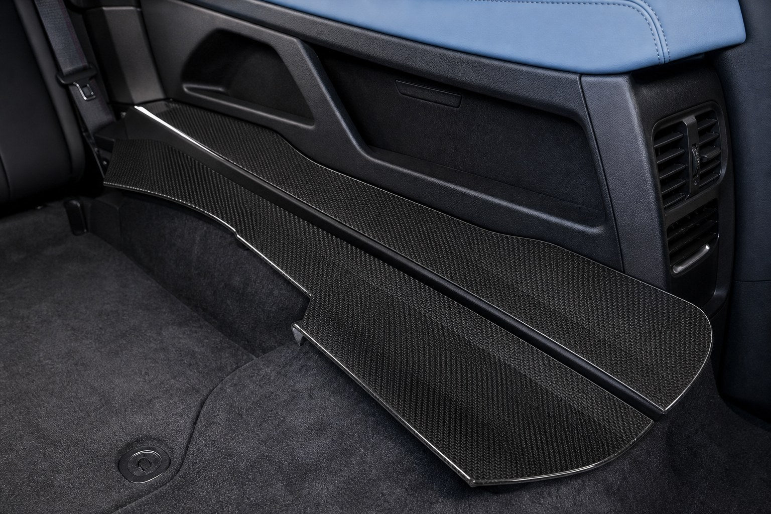 2021-2026 BMW M3 G80 / M4 G82 Carbon Fiber Interior Kit - Installed context