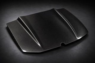 2010-2012 Ford Mustang S197 Facelift Carbon Fiber Hood - Alternate angle
