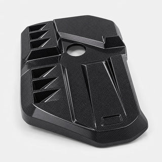 2021-2026 BMW M3 G80 / M4 G82 Dry Carbon Fiber Engine Cover - Alternate angle