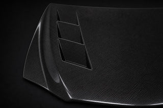 2015-2024 Lexus RC / RC F Carbon Fiber Hood - Detail closeup