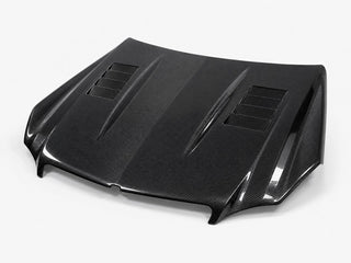 2010-2013 Mercedes-Benz E-Class W212 Pre-Facelift Carbon Fiber Hood - Alternate angle