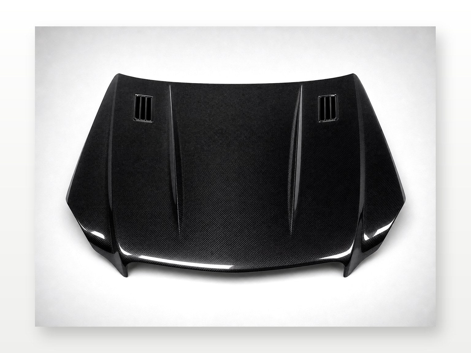 2021-2026 BMW 4 Series G22 Carbon Fiber Hood - Alternate angle