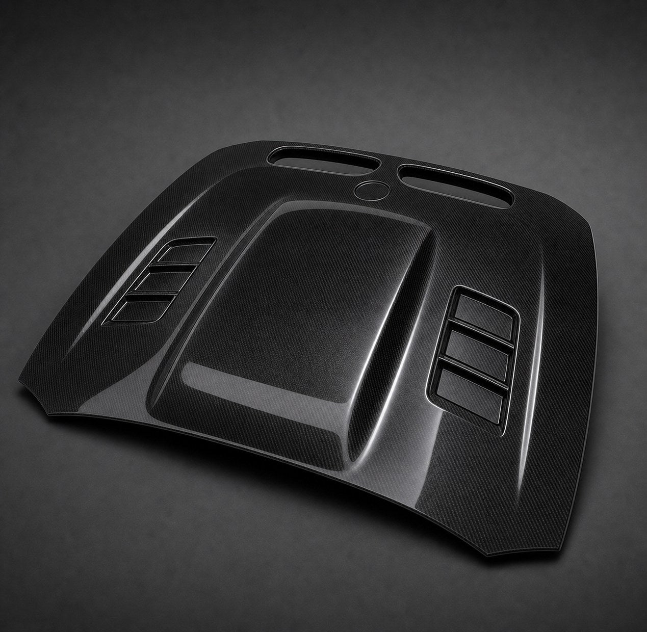 2000-2006 BMW X5 E53 Carbon Fiber Hood - Alternate angle