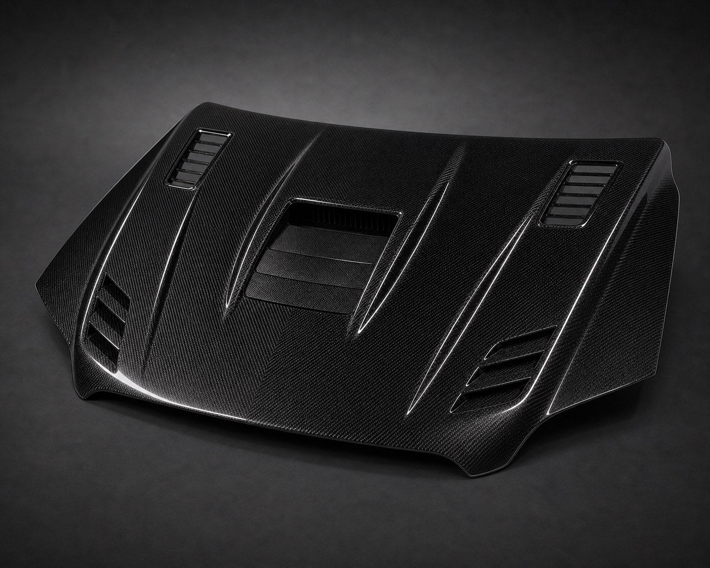 2008-2015 Mitsubishi Lancer Evolution X CZ4A Carbon Fiber Hood - Hero product