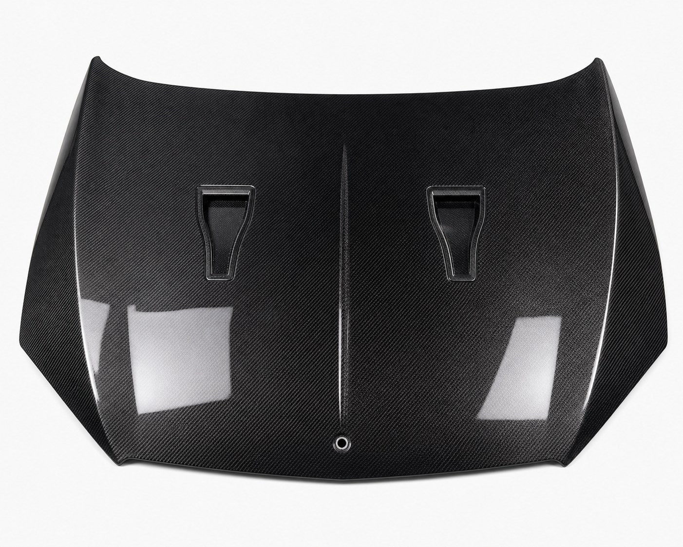 2014-2020 Mercedes-Benz S-Class W222 Double-Vent Carbon Fiber Hood - Hero product