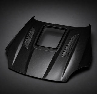 2014-2024 Jaguar F-Type X152 Carbon Fiber Hood - Alternate angle