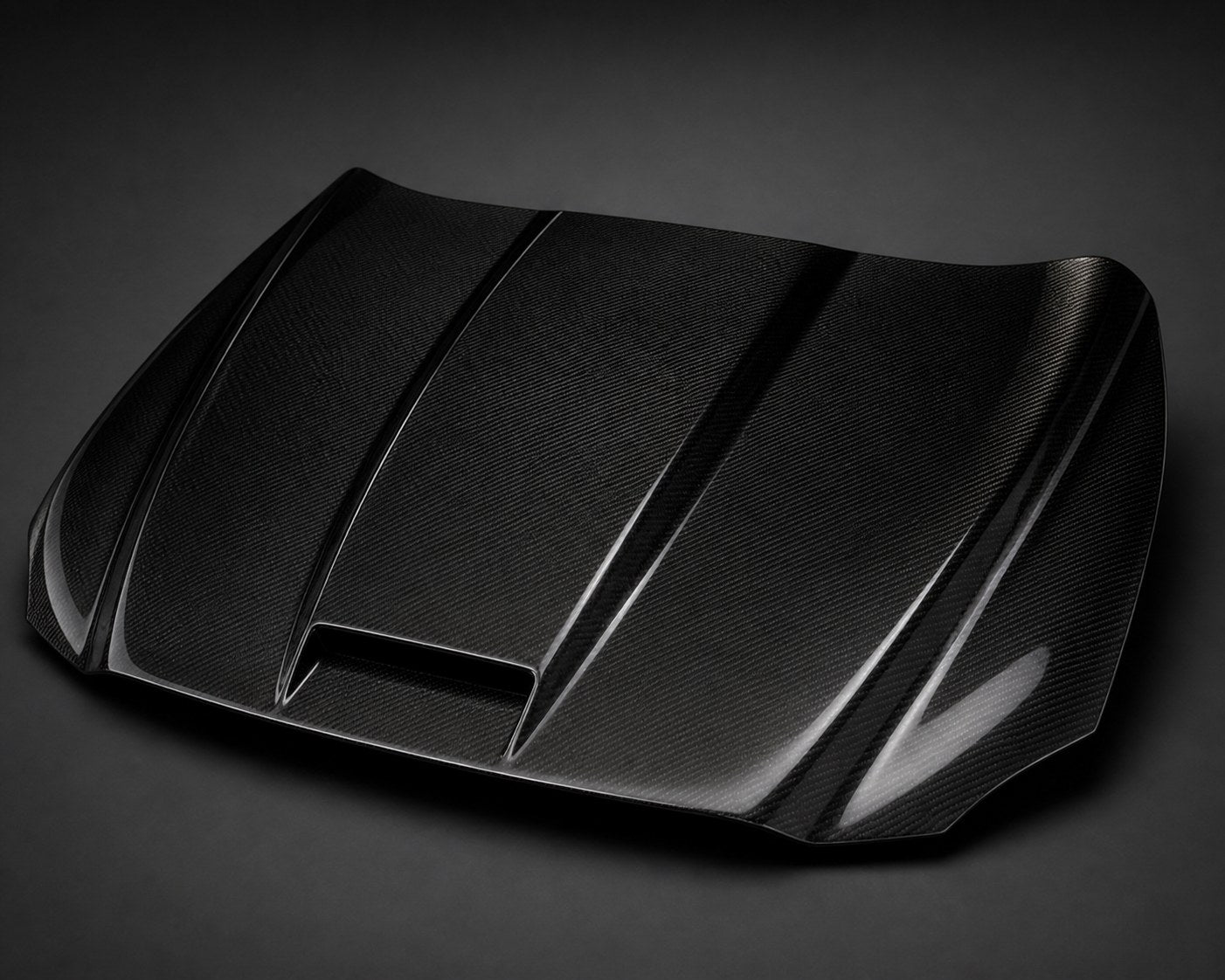 2017-2024 Jaguar F-Pace X761 Carbon Fiber Hood - Alternate angle