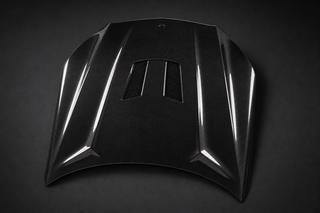 2014-2016 Mercedes-Benz E-Class W212 Facelift Vented Carbon Fiber Hood - Hero product