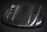 2014-2019 Cadillac CTS 3rd Gen 3K Twill Carbon Fiber Hood - Hero product