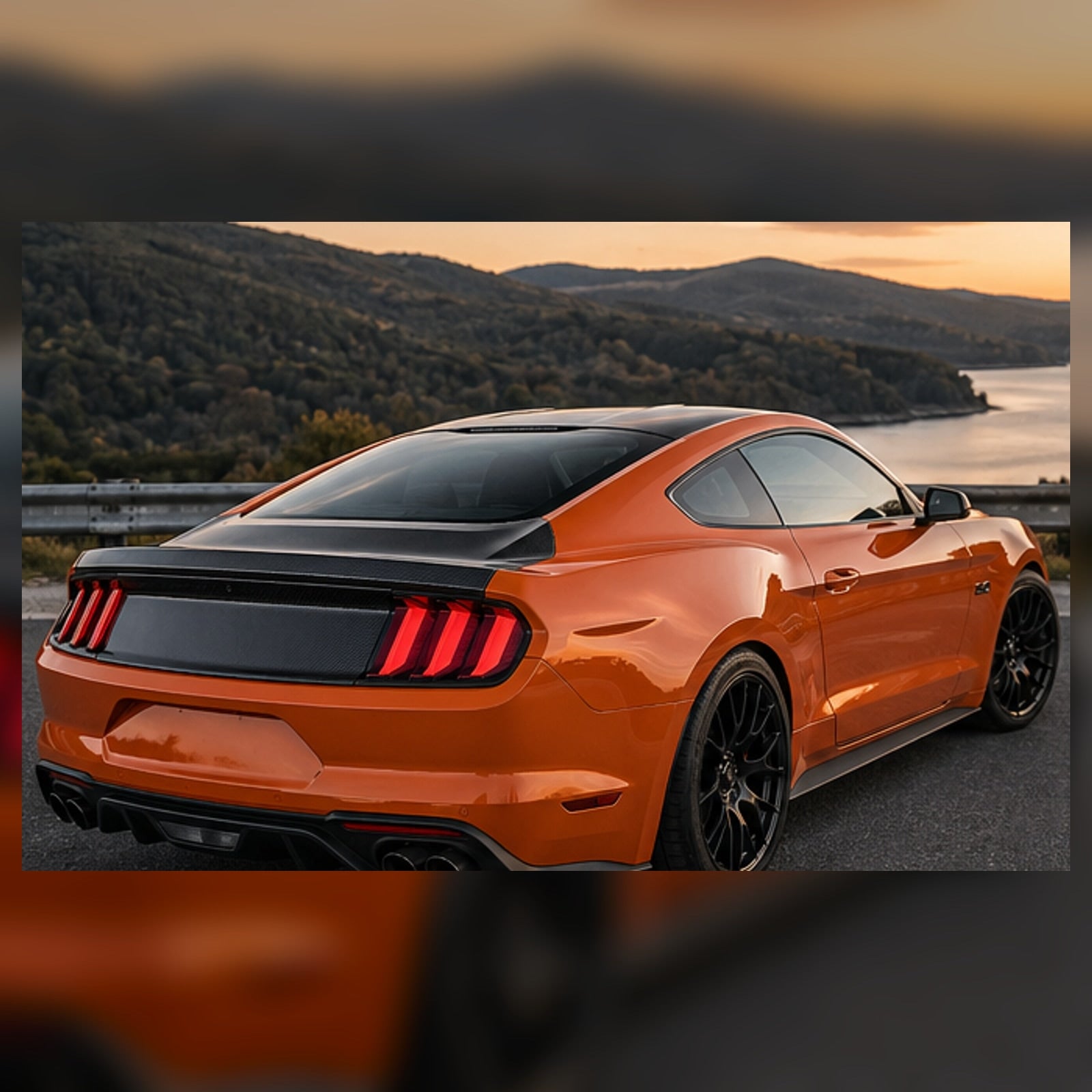 [CPIMG-BATCH:2013-2016-mustang-s550-carbon-fiber-decklid-b1pi2h--01] 2013-2016 Mustang S550 Carbon Fiber Decklid Installed hero