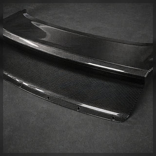 2015-2023 Ford Mustang S550 OEM Style Carbon Fiber Decklid - Detail closeup