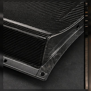 2015-2023 Ford Mustang S550 OEM Style Carbon Fiber Decklid - Alternate angle