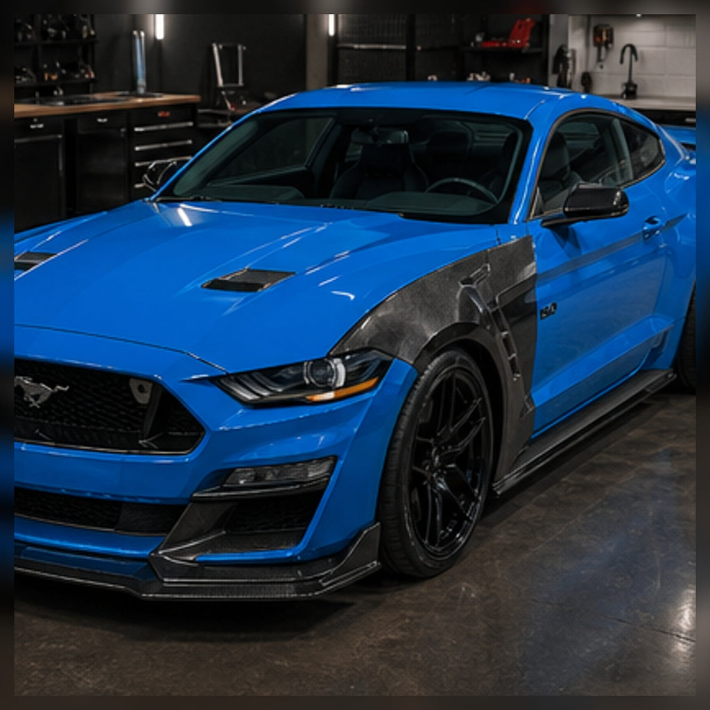 2018-2021 Mustang S550 Carbon Fiber Fenders