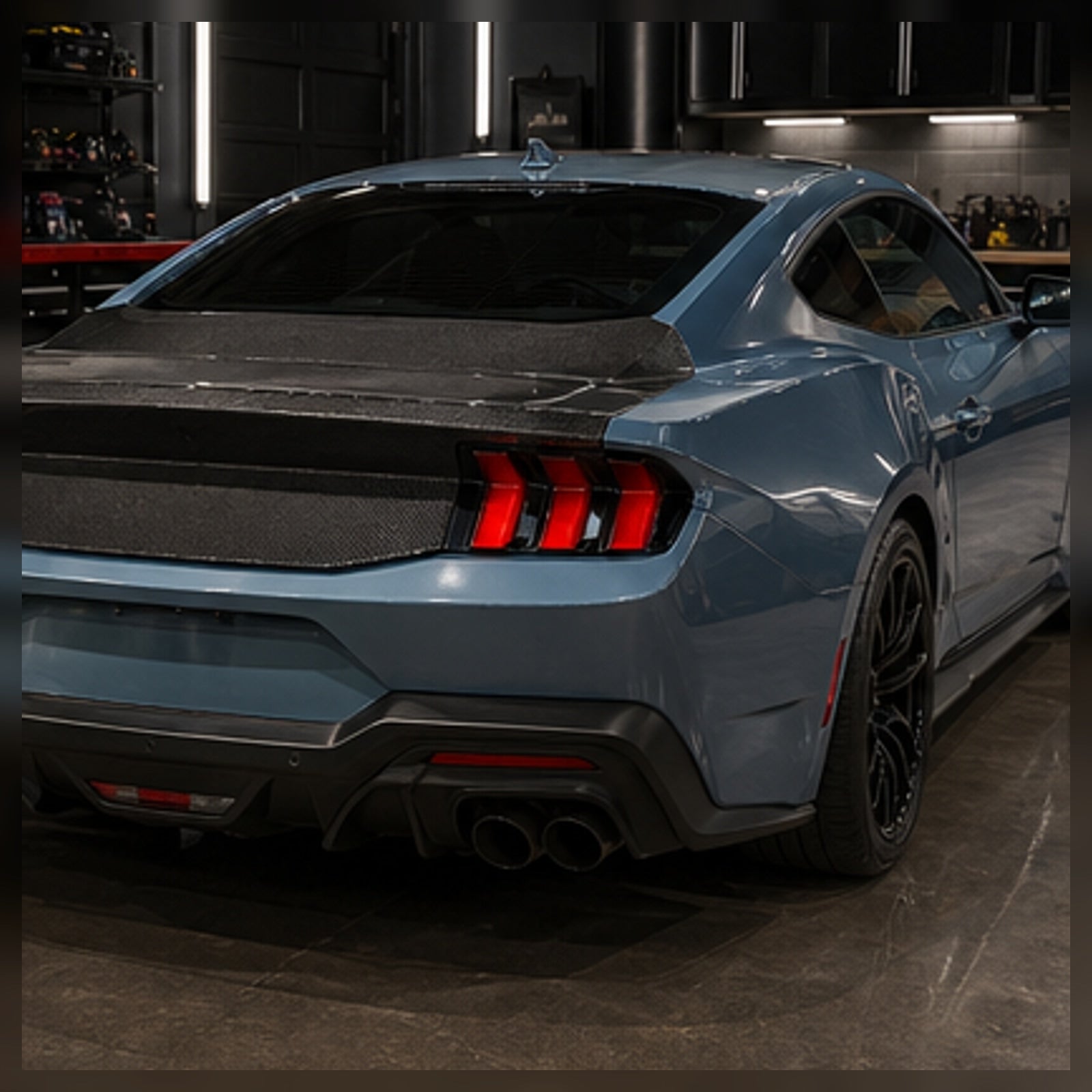 2024-2025 Mustang S650 Carbon Fiber Decklid