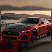 2024-2026 Ford Mustang S650 Performance Vented Carbon Fiber Hood