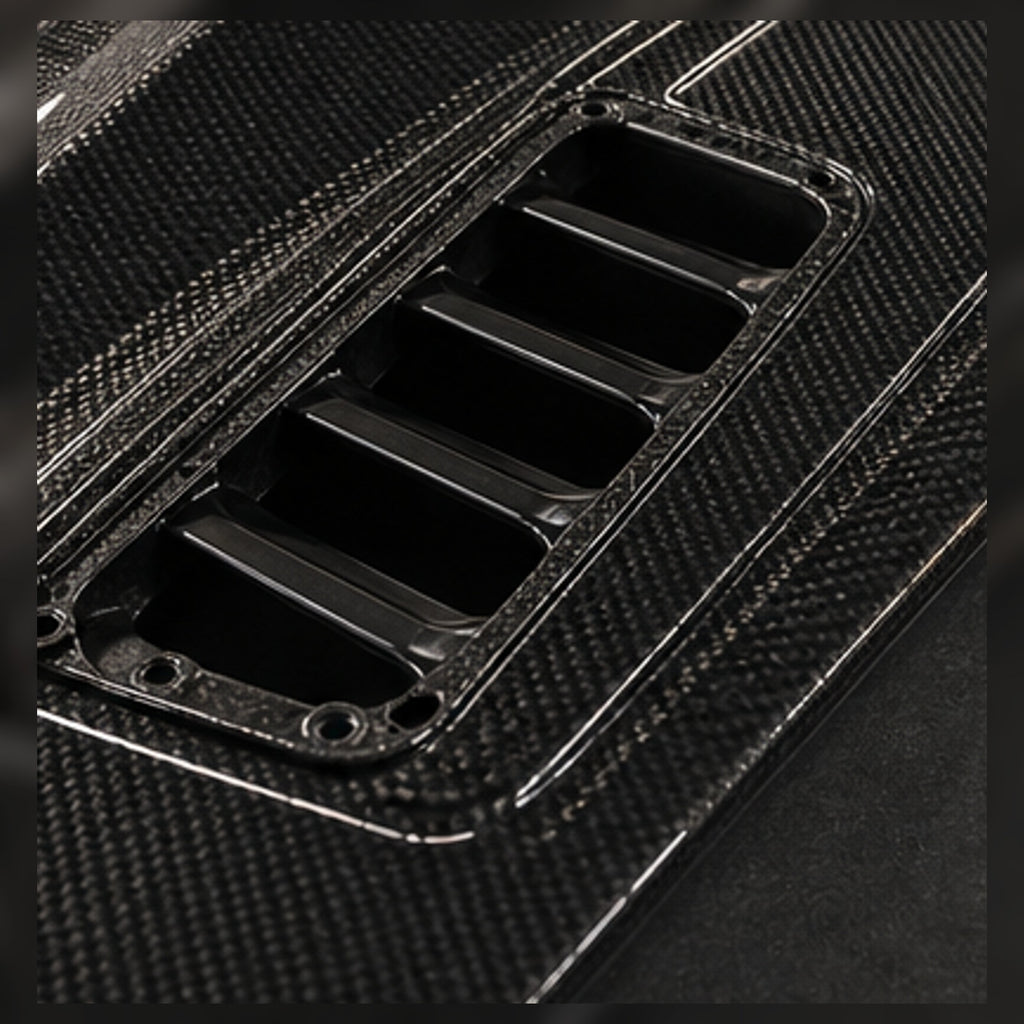 2024-2025 Mustang S650 Carbon Fiber Hood