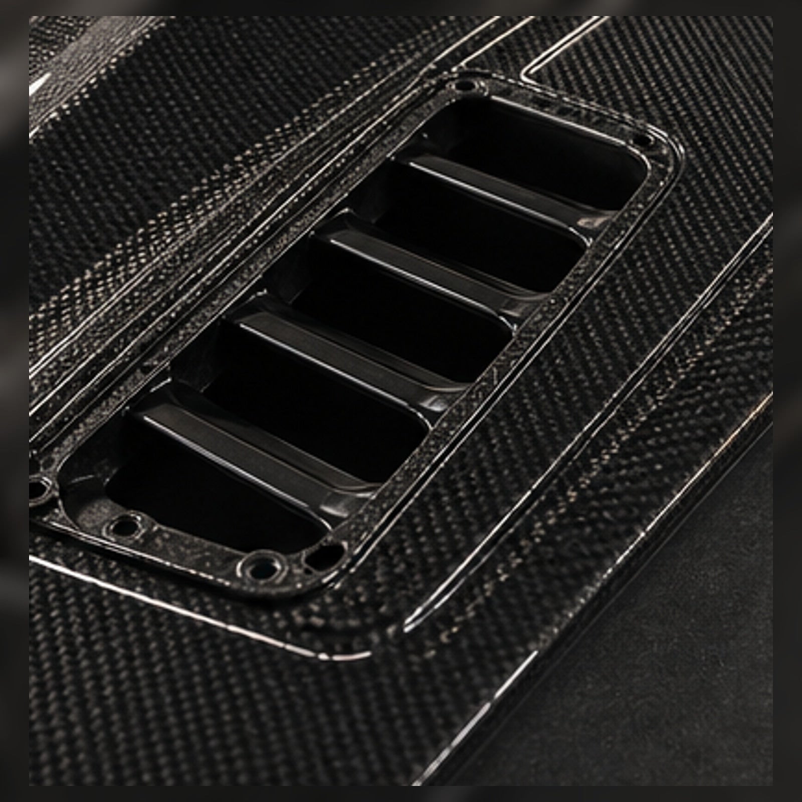 2024-2025 Mustang S650 Carbon Fiber Hood