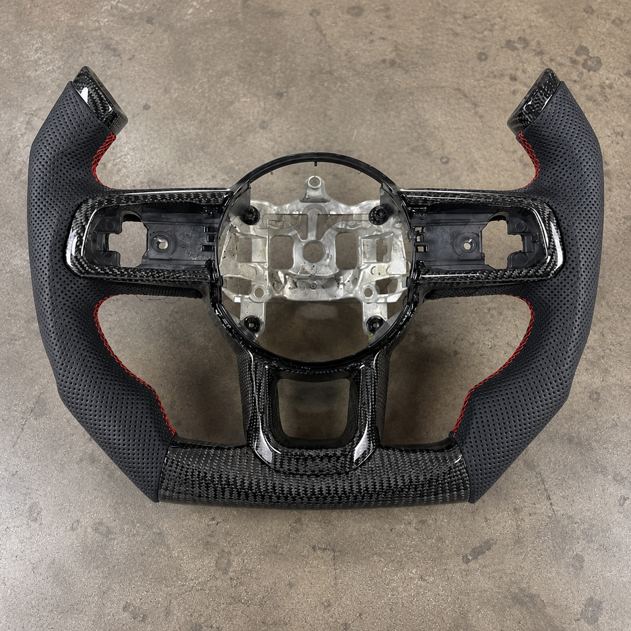 2022 Jeep Wrangler/Gladiator Sport Racing Carbon Fiber Steering Wheel