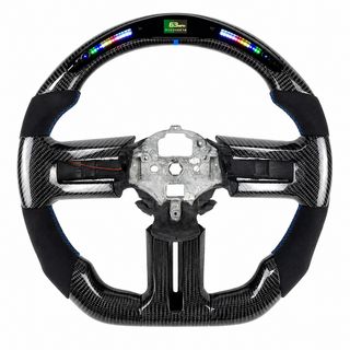 2013-2016 Infiniti G37/Q50/Q60 Purple Alcantara Carbon Fiber Steering Wheel