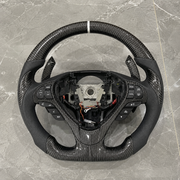 2007-2009 Acura TL Sport Leather Carbon Fiber Steering Wheel with Shift Paddles