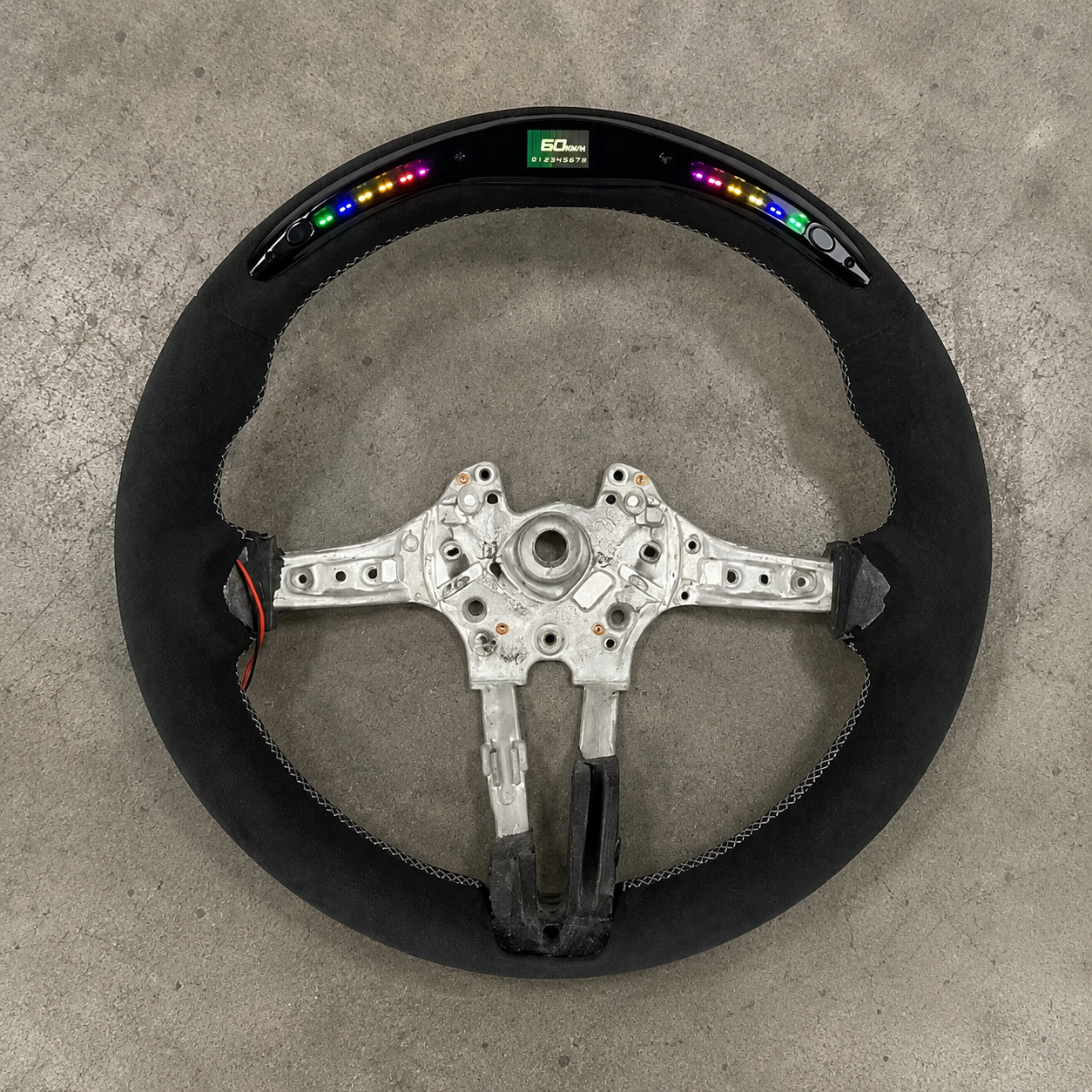 2010-2021 BMW F20/F21/F22/F30/F31/F32/F33/F34/F36 LED Alcantara Steering Wheel