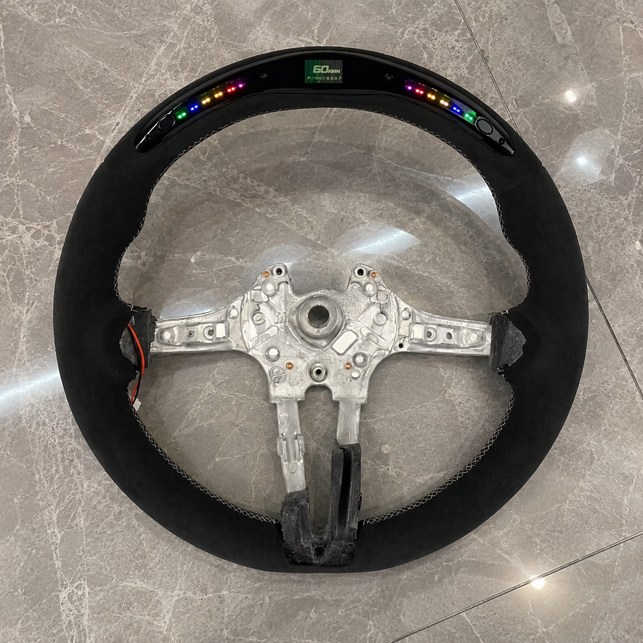 2010-2021 BMW F20/F21/F22/F30/F31/F32/F33/F34/F36 LED Alcantara Steering Wheel