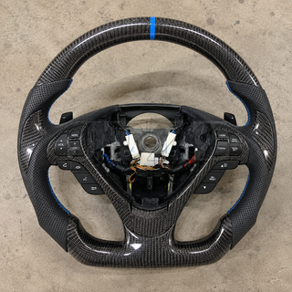 2007-2009 Acura TL Sport Leather Carbon Fiber Steering Wheel