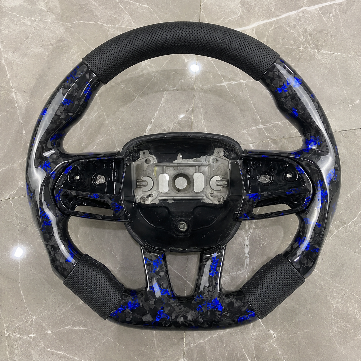 2013-2016 Dodge Challenger Forged Carbon Fiber Steering Wheel