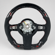 2010-2021 BMW F20/F21/F22/F30/F31/F32/F33 Red LED Carbon Fiber Steering Wheel