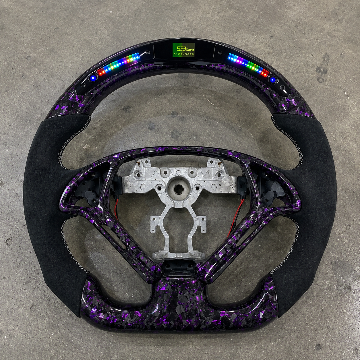 Infiniti G20/G25/G35/G37/EX35/EX37/Q50/Q60/QX70 LED Carbon Fiber Steering Wheel