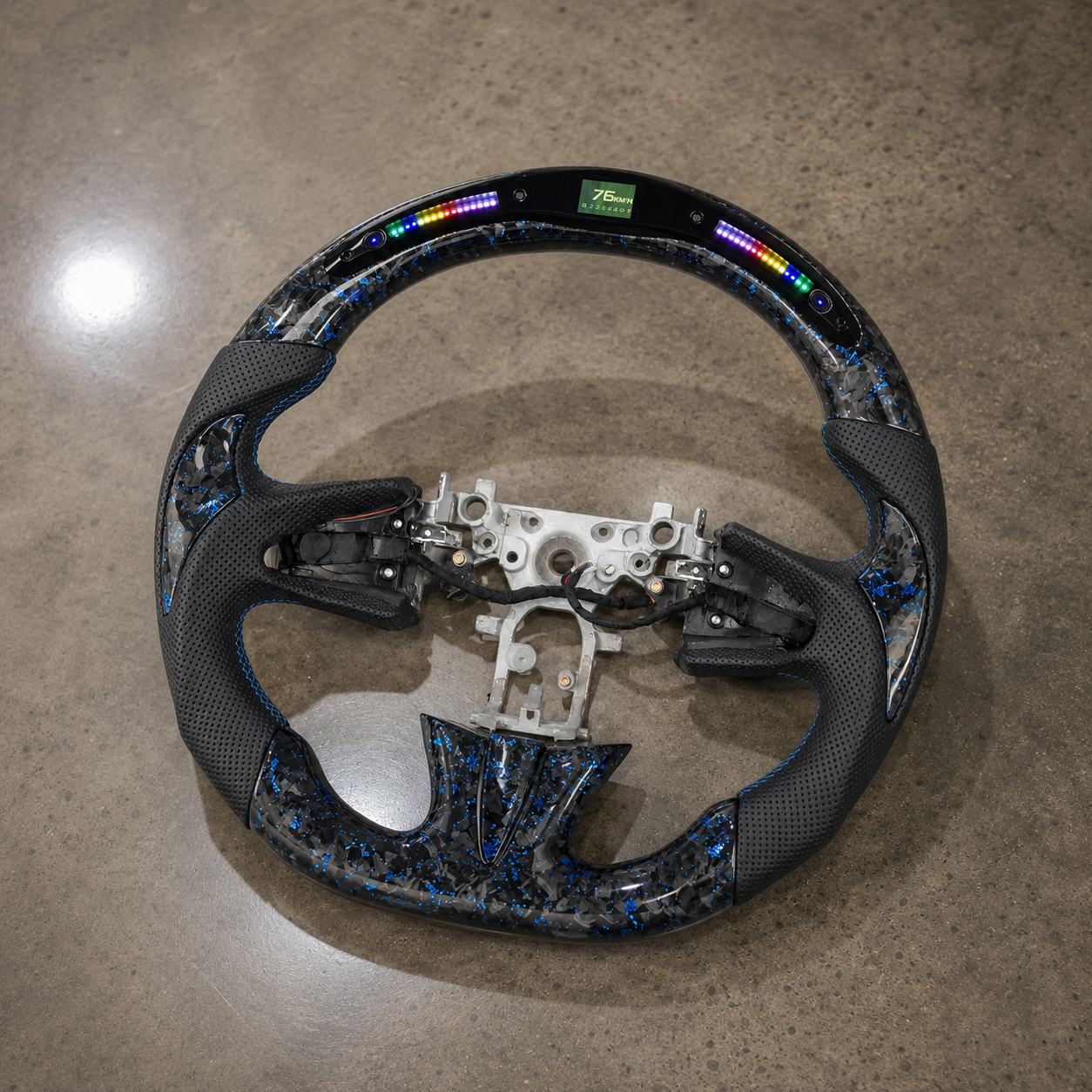 2016 Infiniti Q50/Q60/QX50/QX60 LED Forged Carbon Fiber Steering Wheel