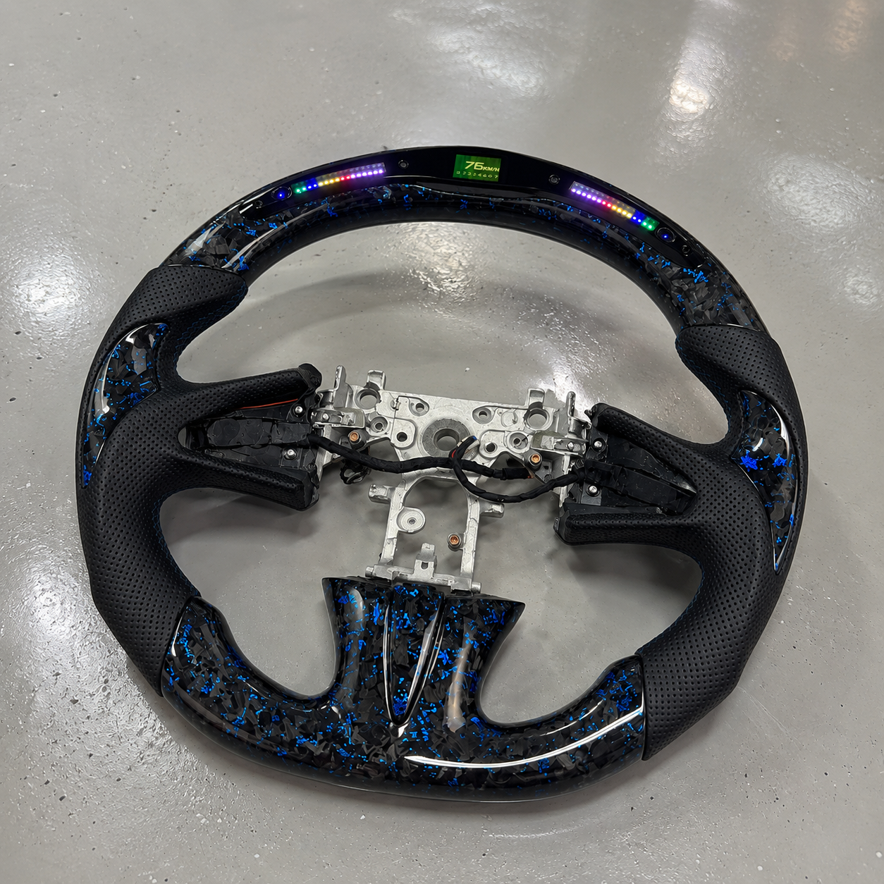 2016 Infiniti Q50/Q60/QX50/QX60 LED Forged Carbon Fiber Steering Wheel