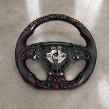2016 Chevrolet Camaro/Corvette C7 Leather Forged Carbon Fiber Steering Wheel