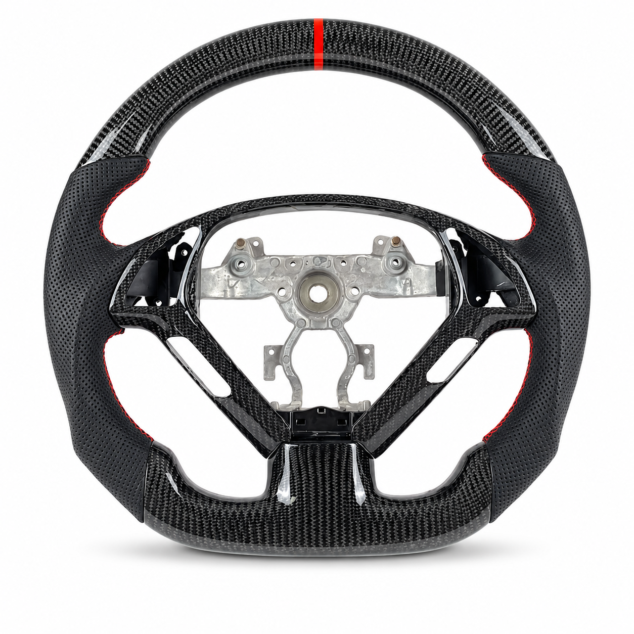2008-2017 Infiniti G37/G35/G25/G20/Q60 Coupe Sedan Carbon Fiber Steering Wheel