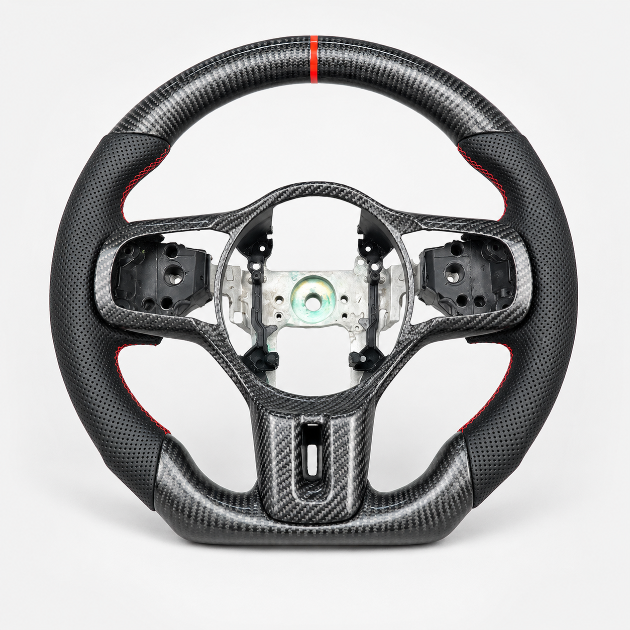 2008-2012 Mitsubishi Lancer Evolution X Sport Carbon Fiber Steering Wheel
